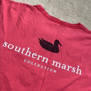 Southern Marsh Crimson Short Sleeve Tee
